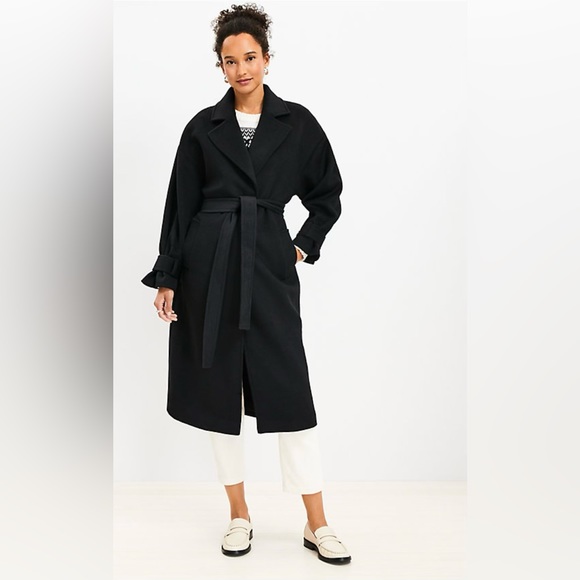 LOFT Jackets & Blazers - Modern Tie Waist Trench Coat